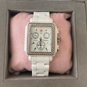Michele Deco Ceramic Watch